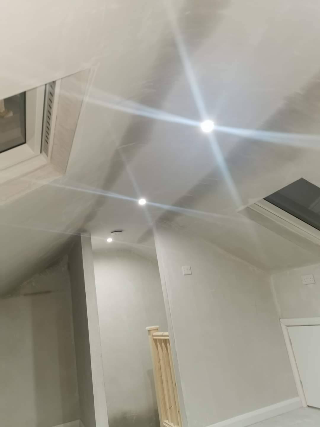 Loft Conversion Re-plastering